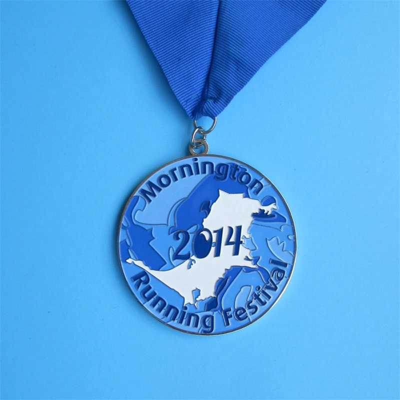 Giải thưởng lễ hội được mạ huy chương bạc sáng bóng