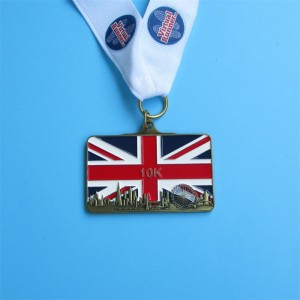 Huy chương đồng vàng vàng Mỹ Huy chương chạy ảo