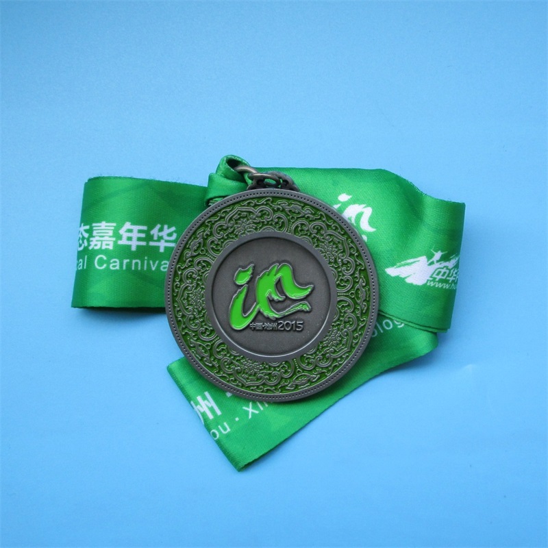 Huy chương thể thao chạy huy chương kim loại cổ