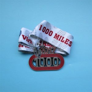 Nhà sản xuất Huy chương thể thao 3D Marathon Kim loại chất lượng cao chất lượng cao