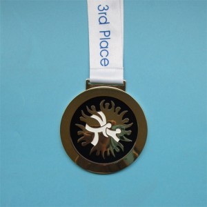 Nhà sản xuất Huy chương thể thao 3D Marathon Kim loại chất lượng cao chất lượng cao