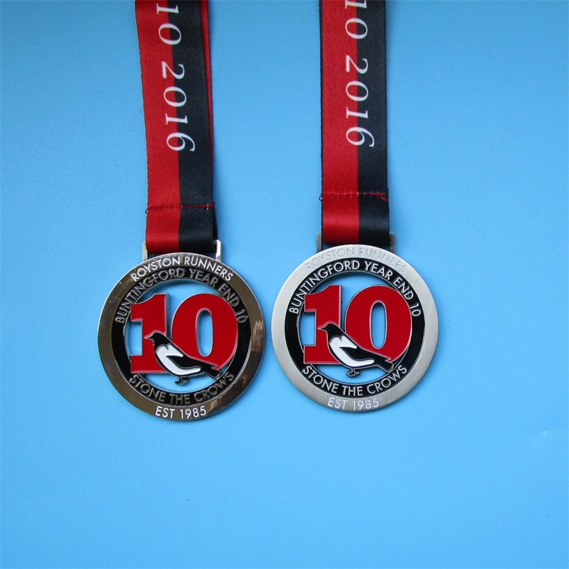 Die Cast Metal Badge Huy chương hoạt động 3D và Huân chương Giải thưởng Danh dự với Ribbon