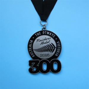 Medallion Medallion Vòng cổ marathon kết thúc Huy chương 2016