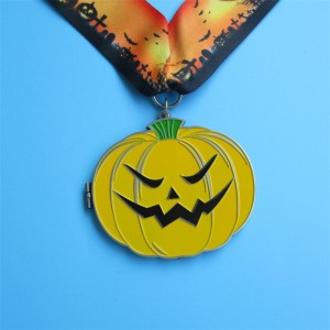 Hộp huy chương tùy chỉnh Quà tặng Lễ hội Halloween Metal Golding Golding Huy chương