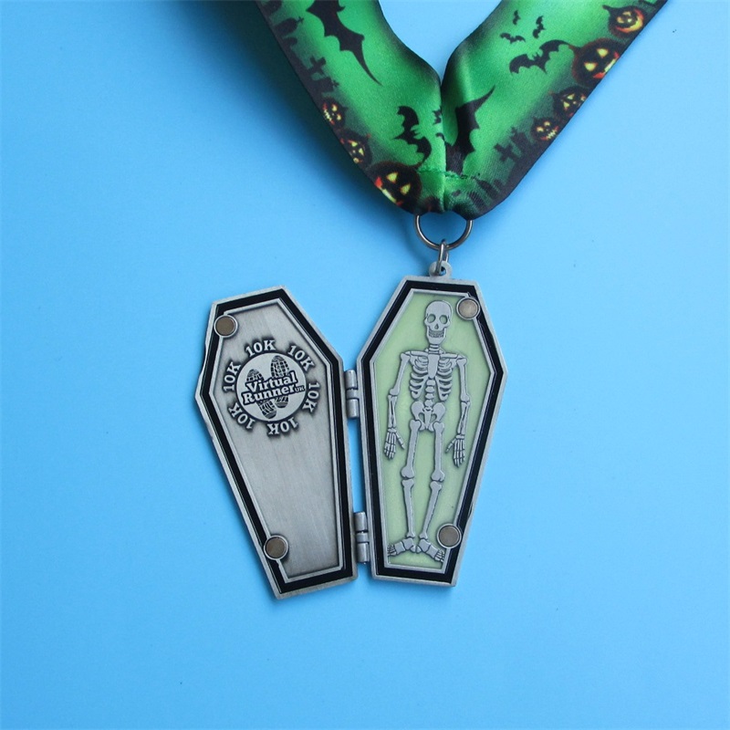 Huy chương kim loại tùy chỉnh chuyênnghiệp Quà tặng Halloween Lễ hội Phục sinh Lễ hội Phục sinh