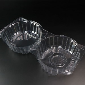 RPET hoặc PET CLAMSHELL BLISTE Hộp đựng cho hộp số 1 pound salad rau diếp