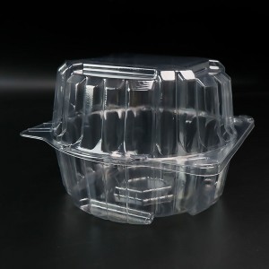 RPET hoặc PET CLAMSHELL BLISTE Hộp đựng cho hộp số 1 pound salad rau diếp
