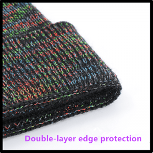 Mũ đan cầu vồng phản chiếu