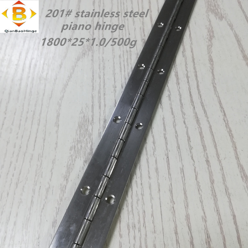 Kích thước tiêu chuẩn Bản lề dài 201#72 ‘1*1 bản lề piano bằng thép không gỉ