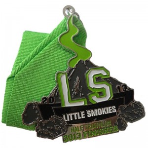 Thiết kế cuộc thi marathon thể thao bằng kim loại 3D hợp kim kẽm của riêng bạn