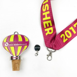 Huy chương rượu vangnửa marathon tùy chỉnh Huy chương Vườnnho Vườnnho với sự quyến rũ