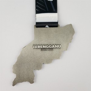 Giải thưởng danh dự lớn được cánhân hóa bằng kim loại Huy chương đua thể thao mạ vàng 3D bằng vàng