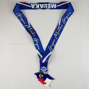 Huy chương kim loại men mềm đầy màu sắc