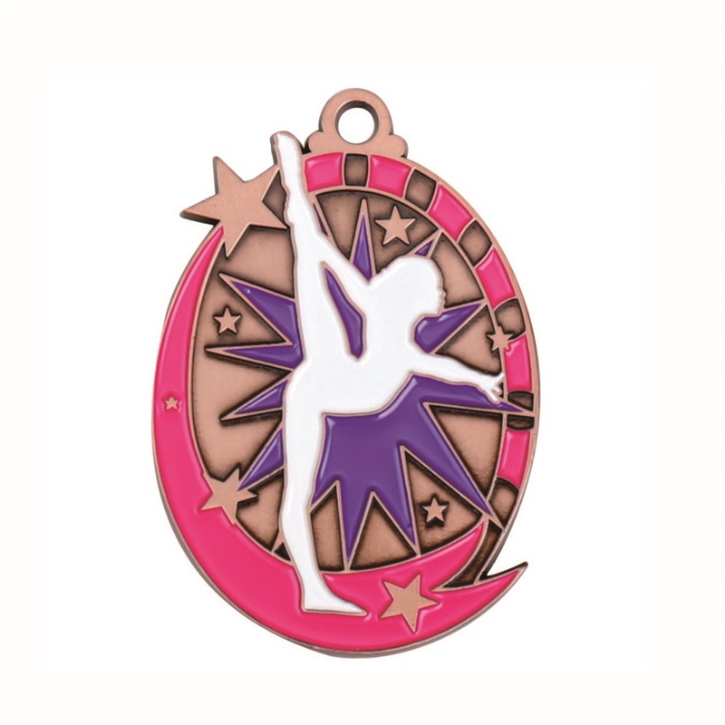 GAG 18K Vàng mạ hình chữnhật hình chữnhật Huy chương Huy chương Thể dục dụng cụnhịpnhàng