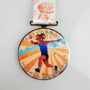 Die Cast Huy chương Màu sắc 3D Huy chương Men