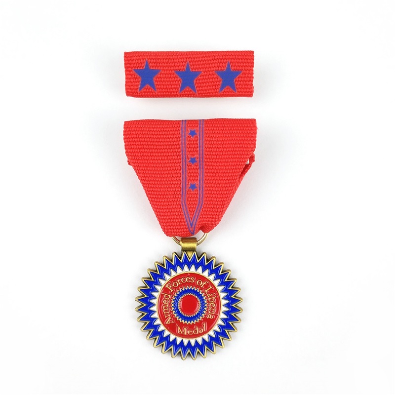 Medalla Medallion Die Cast Metal Huy chương 3D Huy chương Huy chương Huy chương Danh dự với Ribbon