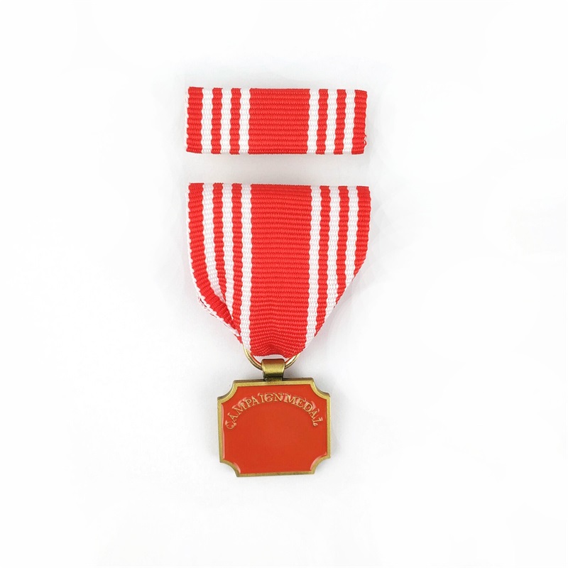 Hard Pin Pin Huy chương chết Huy hiệu kim loại Huy chương 3D Huy chương và giải thưởng Huân chương danh dự với ruy băngngắn