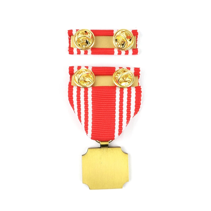 Hard Pin Pin Huy chương chết Huy hiệu kim loại Huy chương 3D Huy chương và giải thưởng Huân chương danh dự với ruy băngngắn