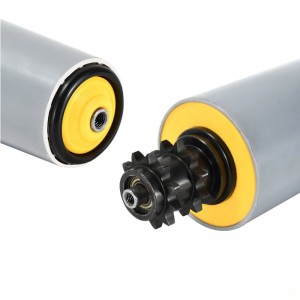 Bánh xenhỏ Đường kính con lăn điện 38/50/60/76 Vành đai đồng bộ Vành đai đa dây đai O-Ring Bánh xe điện