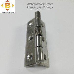 304#stainless Steel Spring Butt Hing