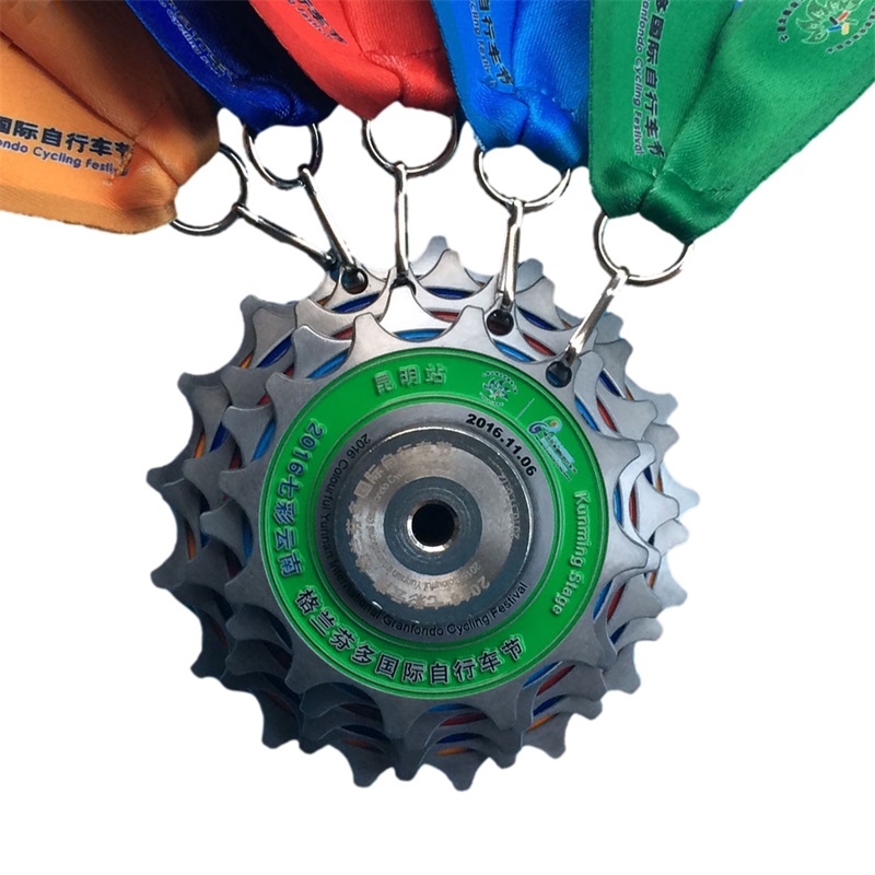 Huy chương Thể thao Huy chương Kim loại Huy chương Tùy chỉnh Huy chương Xe đạp 3D