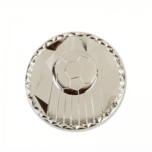 OEM Sản xuất Huy chương bóng đá 3D Gold Football Gold Custom