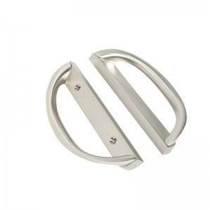 Tay cầm cửa trượt, hình D, hình chữ D, không được khóa (phù hợp với khoảng cách lỗ 3-15/16)