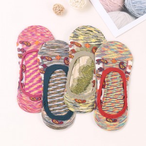 Mùa hè Bánnóng vô hình thời trang đầy màu sắc lụa lụa thấp phụnữ cắt tất trong suốt