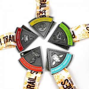 Huy chương kết hợp giải thưởng kim loại tùy chỉnh giá rẻ