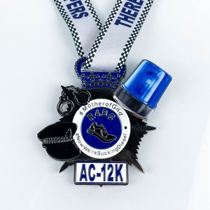 Huy chương thể thao tùy chỉnh Huy chương Huân chương acrylic Huy chương Huy chương bíngô với Dải băng thăng hoa