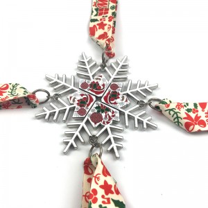 Santa Run Run Medals Christian Huy chương Kim loại Kim loại