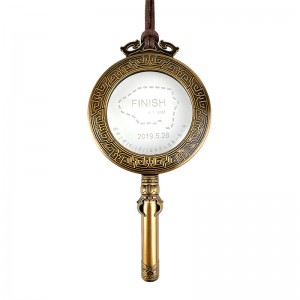 Huy chương kim loại được tùy chỉnh làm huy chương thủy tinh thiết kế huy chương của riêng tôi