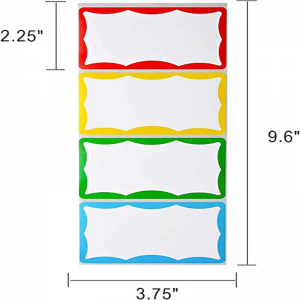 Nhãn dán viết tay DIY Nhãn dán