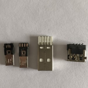 Bộ chuyển đổi DIY của bộ chuyển đổi DIY loại USB loại A-1-1-1 được mạ