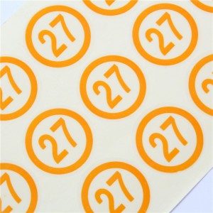 Nhãn dán chất lượng cao với số,nhãn dán thiết kế có thể tùy chỉnh,nhãn dán di động và linh hoạt