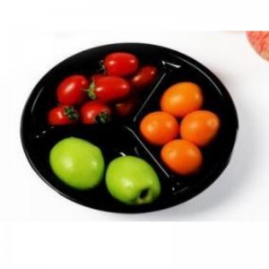 Ba-Compartment Fresh-cut Fruits Box Bottom 205*155*58 mm HJ-190