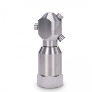 Bể quay rửa vòi phun 360 độ thép không gỉ.