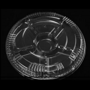 Sáu-Compartment Fresh-cut Fruits Box LID 290*195*75 mm HJ-6F320