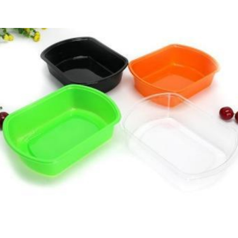 Khay trái cây đầy màu sắc không cónắp 170*125*38 mm Hgf-024