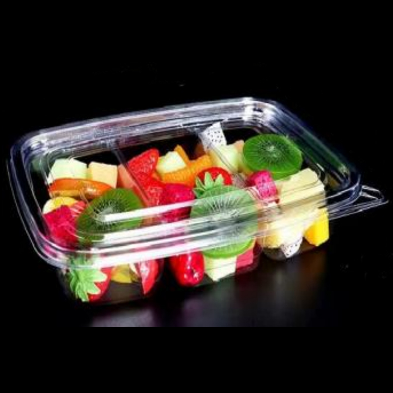Three-comparment Salad Box Bottom 245*175*45 mm Hgf-FG3