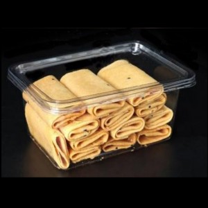 Hộp trái cây và hạt khô mà không cónắp 175*125*72 mm hgf-pr1000