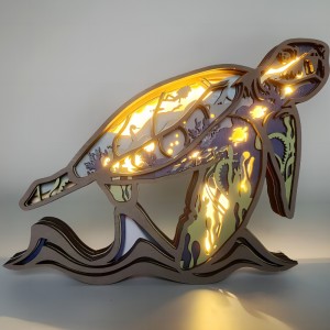 Trang trí thủ công 3Dwooden