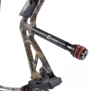 240047 6inches trục giảm xóc carbon tinh khiết cho cung hợp chất