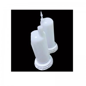 Bộ lọc PVDF Phần tử chế biến phun chế biến chống ăn mòn Năng ăn chính xác