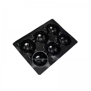 Hiển thị khay trái cây 388*282*55 mm 6 rãnh