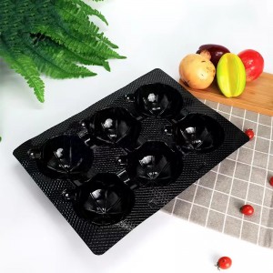 Hiển thị khay trái cây 388*282*55 mm 6 rãnh