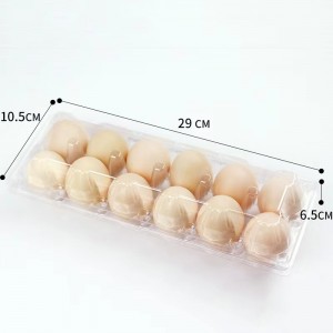 Khay trứng 290*105*65 mm 12 rãnh 2*6