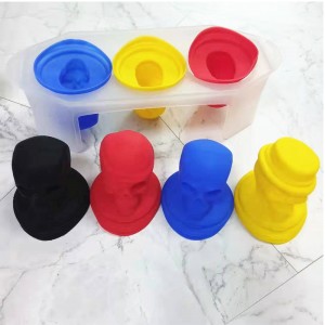 Khuôn khối băng Sọ 3D cực lớn - Khuôn băng silicone linh hoạt - khay đá sọ với - khuôn silicon skull đểnướng, sô cô la, kẹo vànhựa
