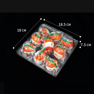 Khay trứng vịt 185*180*75 mm 9 rãnh