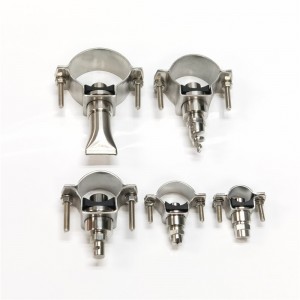 Đầunối chia đôi mắt bằng thép không gỉ để sửa vòi phun và ống